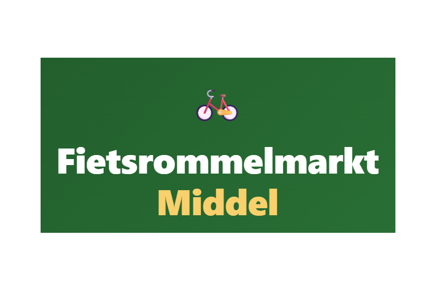 De website voor de Fietsrommelmarkt in Middel is beschikbaar!